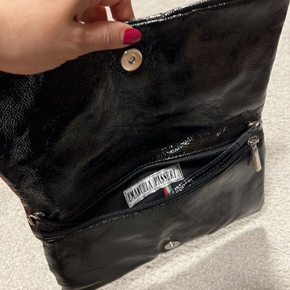 Clutch pattern leather like material. Made in Italy - Picture 5 of 8